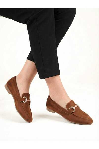 Weynes Women's Tan Thin Buckle Daily Orthopedic Ballerinas Wsb3128