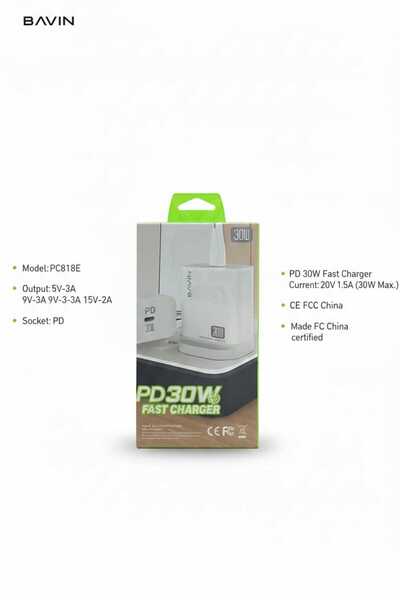Bavin PD 30W FAST CHARGER PC818