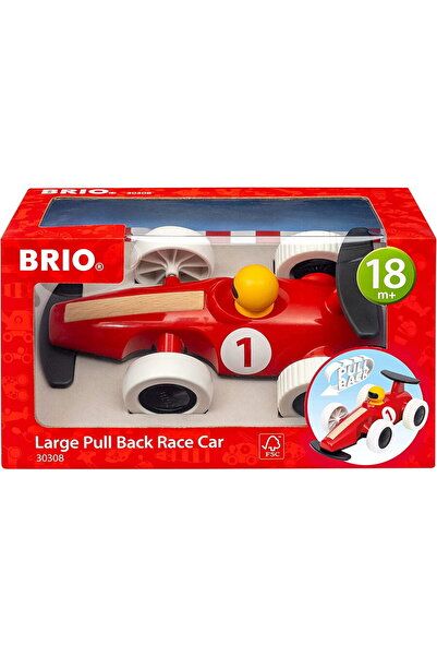 RAVENSBURGER BRIO Mașină de curse motorizată mare, cu tragere înapoi