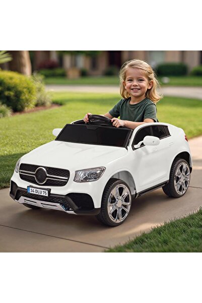 Dolu Grand Suv 12 Volt Kumandalı Akülü Araba Beyaz
