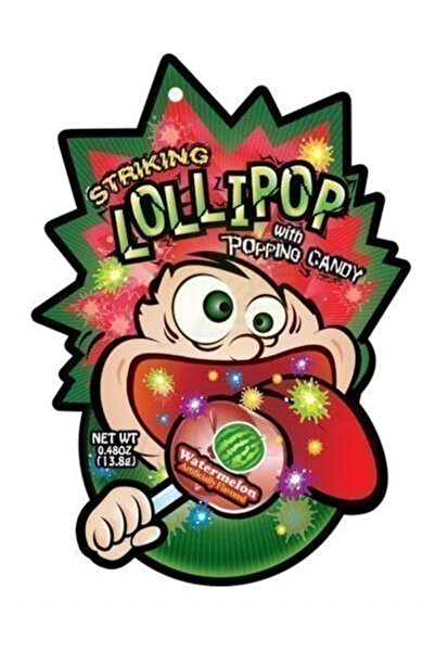 Striking Lollipop Popping Watermelon 45 x 13.8g