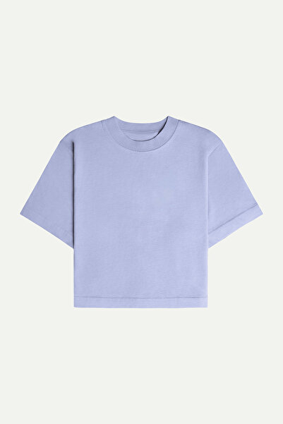 KAFT Дамска плоска кройка, къса базова тениска - Медуза