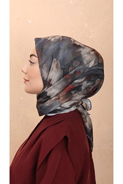 locella Soft Pamuk Eşarp Gri
