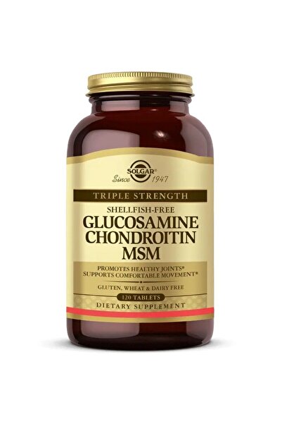 Solgar Glucosamine Chondroitin Msm 120 Tablets
