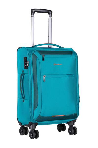 eminent Unisex Soft Travel Bag Cabin Luggage Trolley