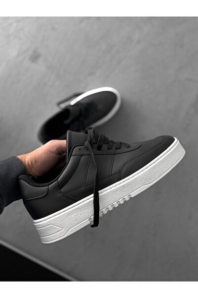 BYBASICMAN Черни спортни обувки от синтетична кожа G-