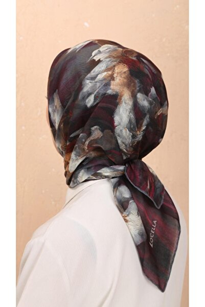 locella Soft Pamuk Eşarp Mürdüm