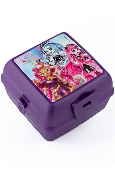 MONSTER HIGH Lisanslı Kendinden Kaşık Çatallı Bölmeli Beslenme 2 Katlı Beslen...