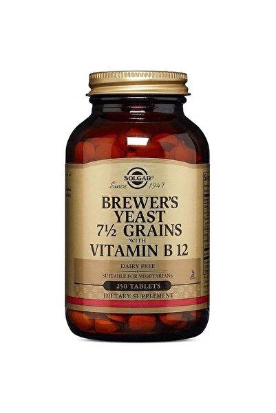 Solgar Brewer's Yeast With Vitamin B12 250 Tablet