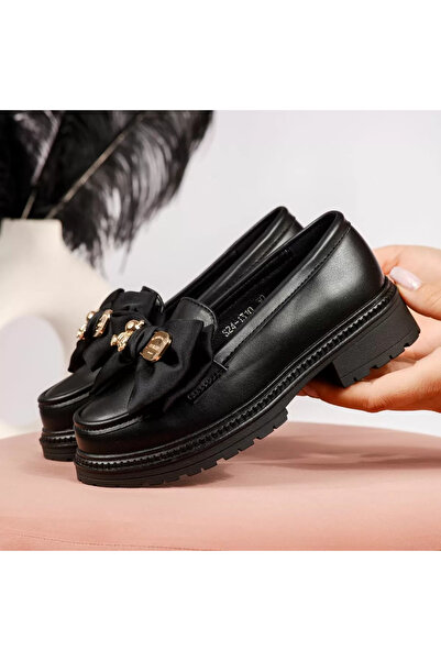 Zaira Μαύρα παιδικά casual παπούτσια Anna από οικολογικό Δερμάτινο #19121 - 32