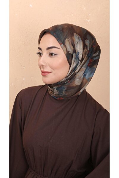 locella Soft Pamuk Eşarp Kahve