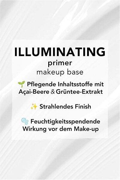 Flormar Illuminating Primer Make Up Base, 30 ml