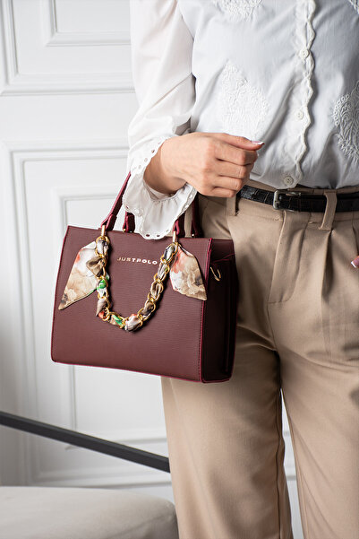 Just Polo Women's Hand and Shoulder Bag Polo Fabric