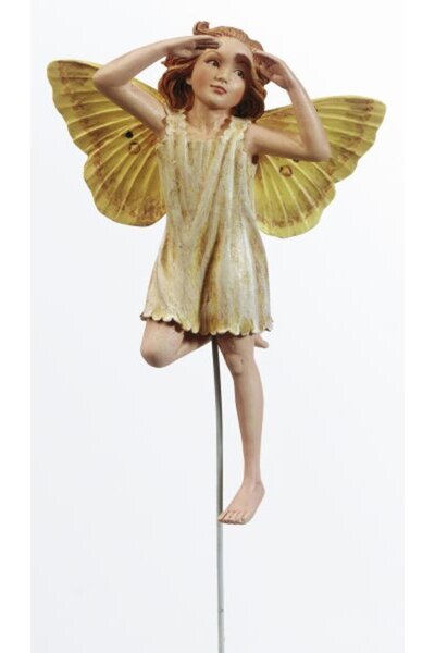 DecoDepot Figurină Zâne Florale cu alice Soc, 10 cm