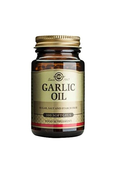 Solgar Garlic Oil 100 Capsule