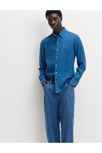 Marks & Spencer Saf Keten Gömlek