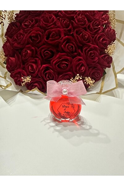 10 Adet Hediyelik Yuvarlak Cam Şişe Nişan,Söz,Nikah,Doğum günü,Baby shower