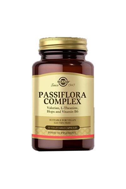 Solgar Passiflora Complex 30 Capsules