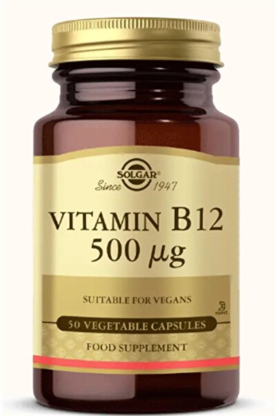 Solgar Vitamin B12 500 Mcg 50 Capsules