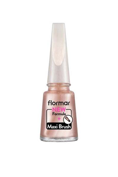 Flormar طلاء أظافر لؤلؤي - 374 كريستال لايت جديد