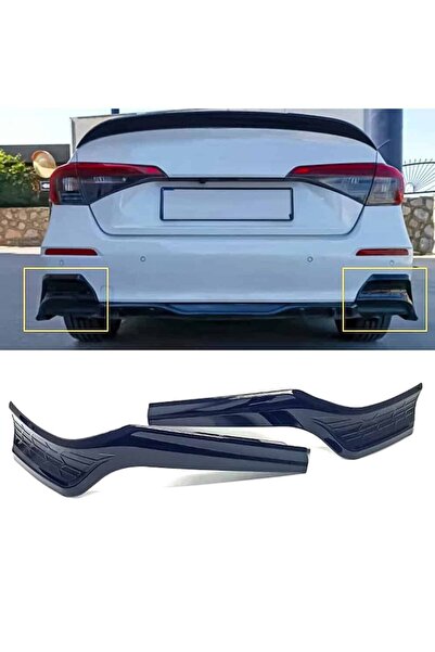 Tuning Vadisi Honda Civic FE Arka Tampon Sağ-Sol Flap 2022+ Boyasız