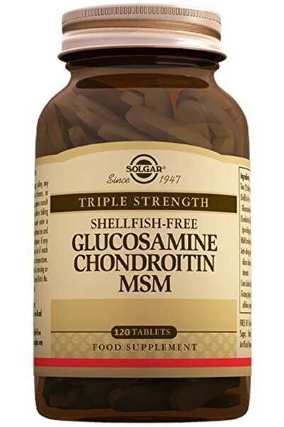 Solgar Glucosamine Chondroitin Msm 120 Tablets