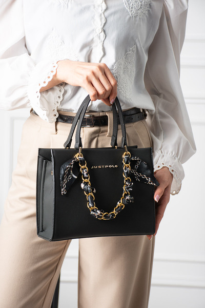 Just Polo Women's Hand and Shoulder Bag Polo Fabric