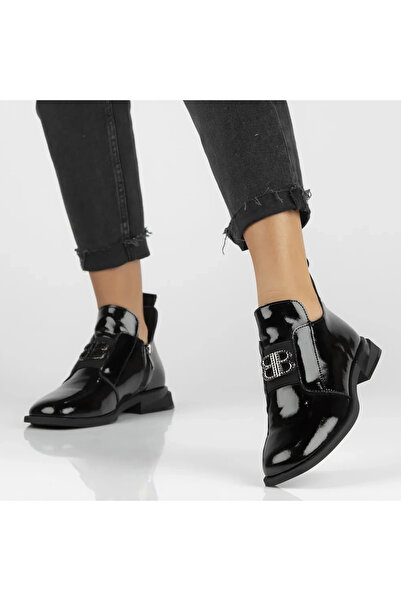 Filippo Ghete din piele naturală până la gleznă 4763 negre