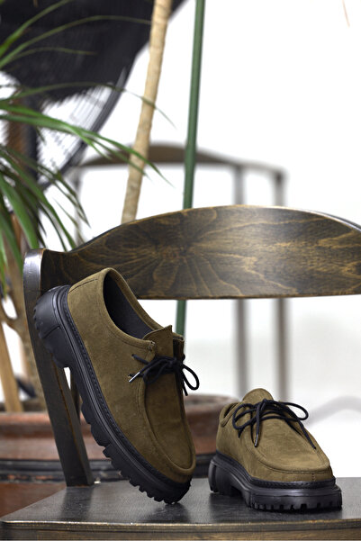 Tonny Black حذاء رجالي كاكي مريح بتصميم مريح للرجال