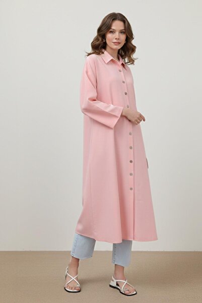 Loreen Rochie cămașă lungă pentru femei - 20656ELB - POWDER