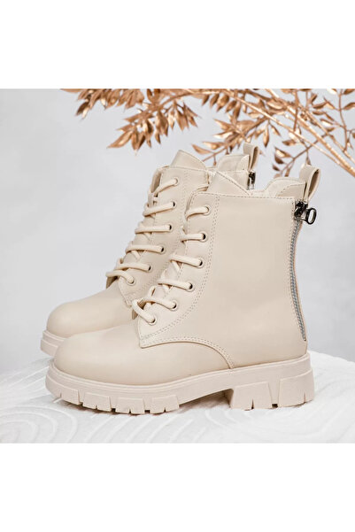 Zaira Rossy Kids Boots Beige #17309 - 32