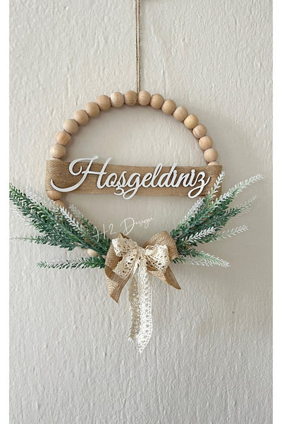 H2 Design White Lavender Door Ornament, Wall Decor