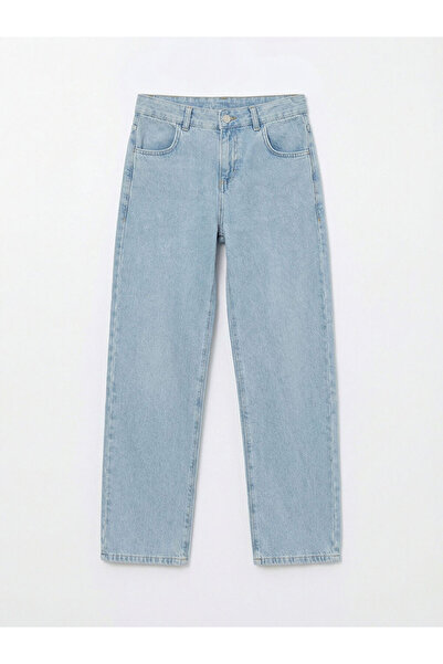 LC Waikiki بنطلون جينز فضفاض للأولاد من إنديجو