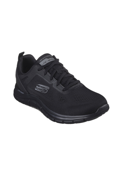 SKECHERS Men's Track Broader Sneaker - Black, Size EU 47.5