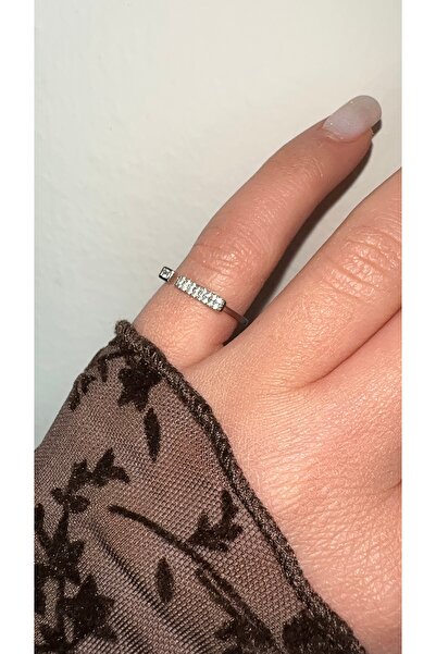GLARE JEWELRY CO خاتم مفصل صغير من حجر الزركون مصنوع من الفولاذ المقاوم للصدأ...