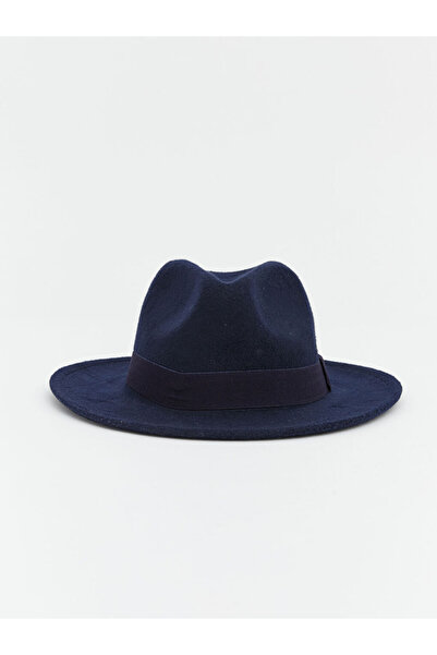 LC Waikiki قبعة فيدورا نسائية باللون الأزرق الداكن