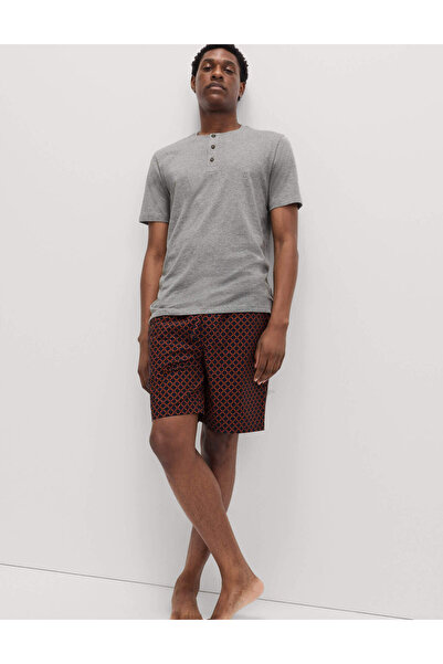 Marks & Spencer Geometrik Desenli Pijama Takımı