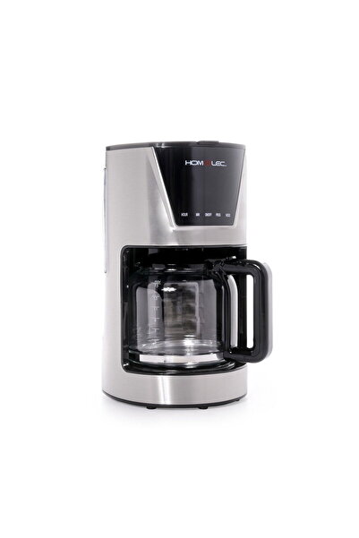 Home Elec Coffee Maker Home Elect 900 W 1.5 L Silver & Black