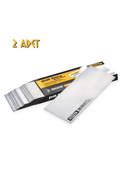 SGS Çelik Sistre - 0.5 mm. - 6x15 cm. - 2 Adet