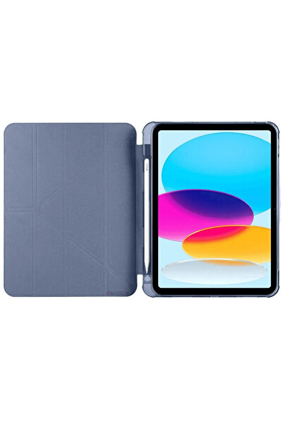 OZBAY TICARET حافظة OZB لجهاز iPad 2022 10.9 (الجيل العاشر) مع حامل قلم - لاف...