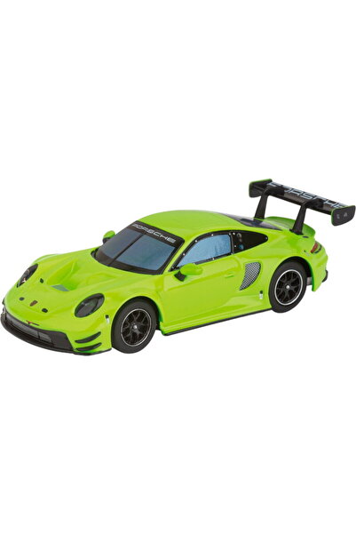 Carrera Porsche 911 GT3 R HIBRID „Verde Acid”, mașină de curse