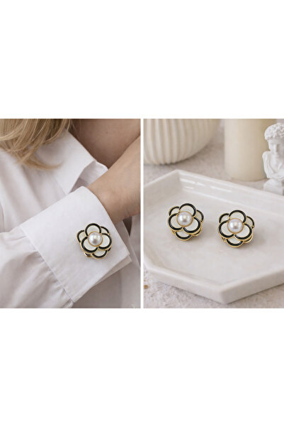 Ezgdesign BROŞ KADIN KOL DÜĞMESİ