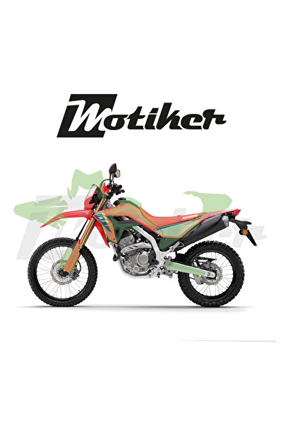 Motiker Honada CRF 250L 2025 Model PPF Kaplama (Şefaf Folyo Koruma) Tasarım S...