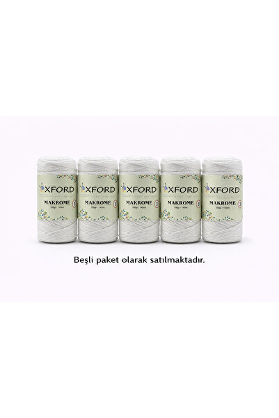 Oxford İplik Oxford Makrome İpi No:3 5’li Paket
