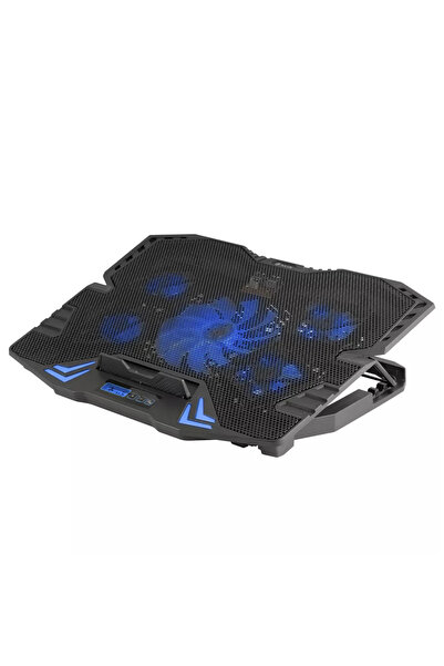 OEM Stand cu sistem de racire pentru notebook gaming 5 ventilatoare si ecran ...
