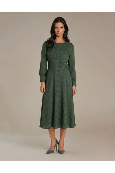 Vessmary Day or occasion dress VSM1049 in triple veil