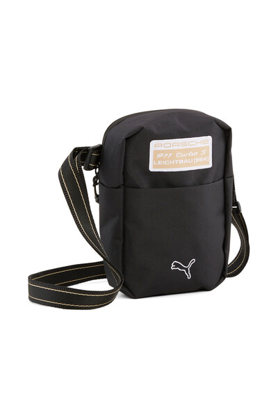 Puma Unisex Porsche Legacy Statement Portable Shoulder Bag - Black