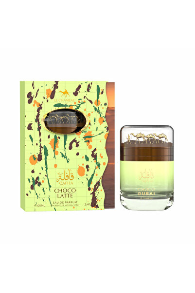 Le Chameau Qafila Choco Dubai Unisex EDP 100ML, note de vanilie și acord gurmand