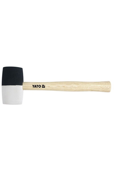yato Rubber Hammer 980g 345mm (YT-4605) Wooden Handle