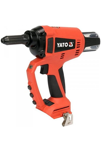 yato Riveting Machine with 1 Battery, Li-Ion, 18 V, 3 Ah, 10000 N, Plastic Case